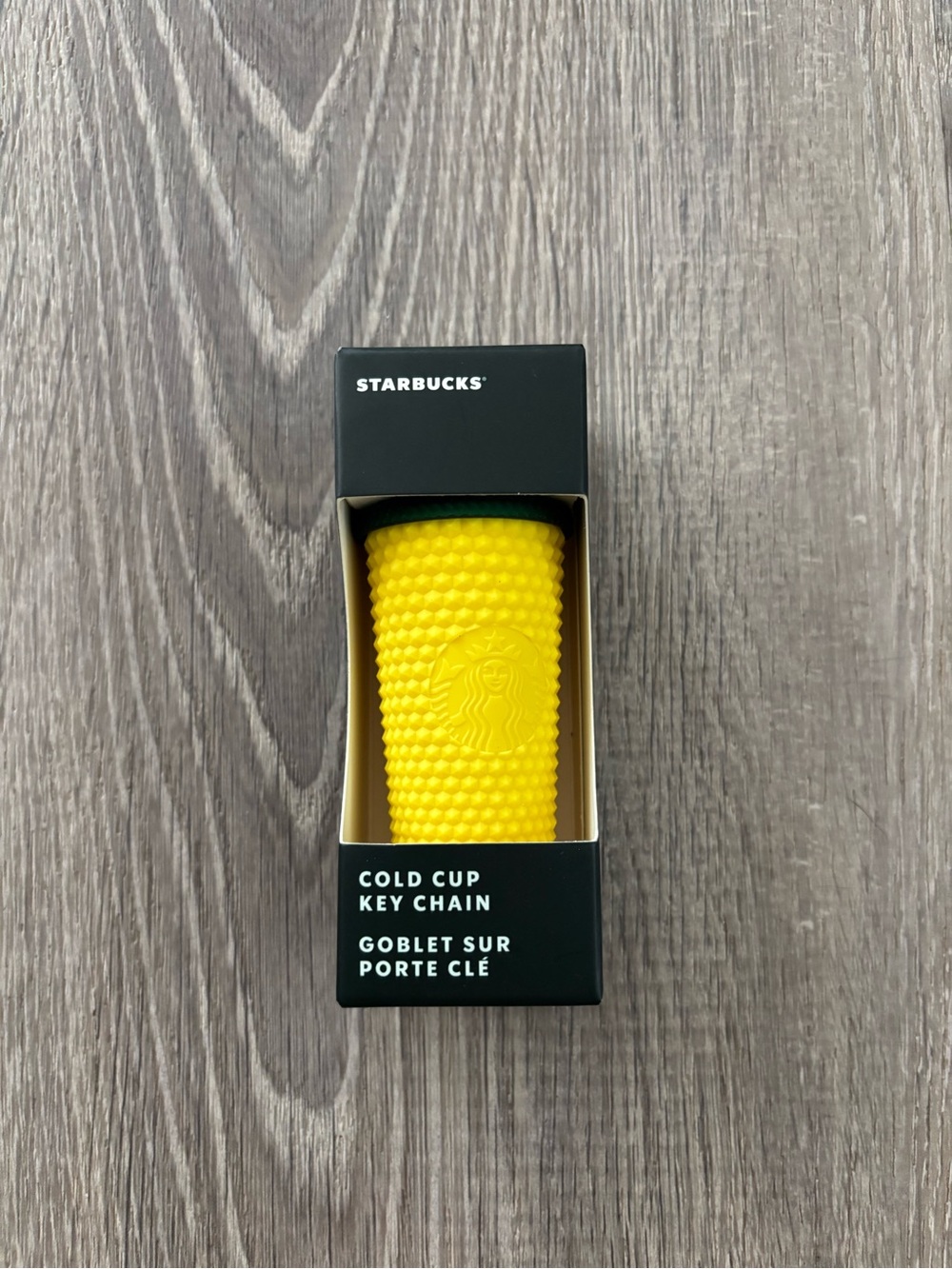 NEW Starbucks Pineapple Studded Cup Keychain 2022 Hawaii Exclusive